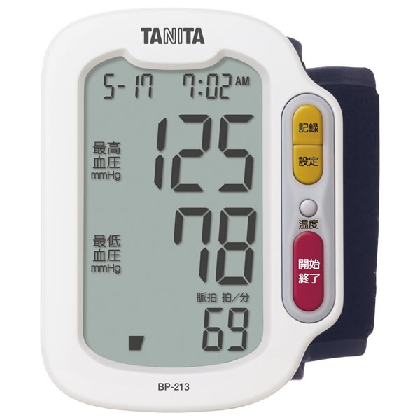 タニタ 手首式血圧計 BP-213-WH