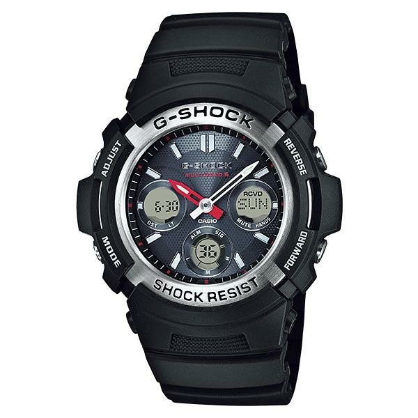 CASIO（カシオ） G-SHOCK（ジーショック） AWG-M100-1AJF＆丸型時計ケース（AWGM1001AJF）