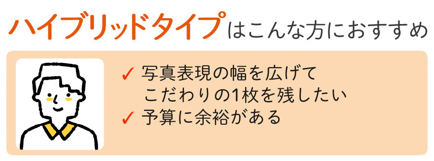 ハイブリッドタイプはこんな方におすすめ